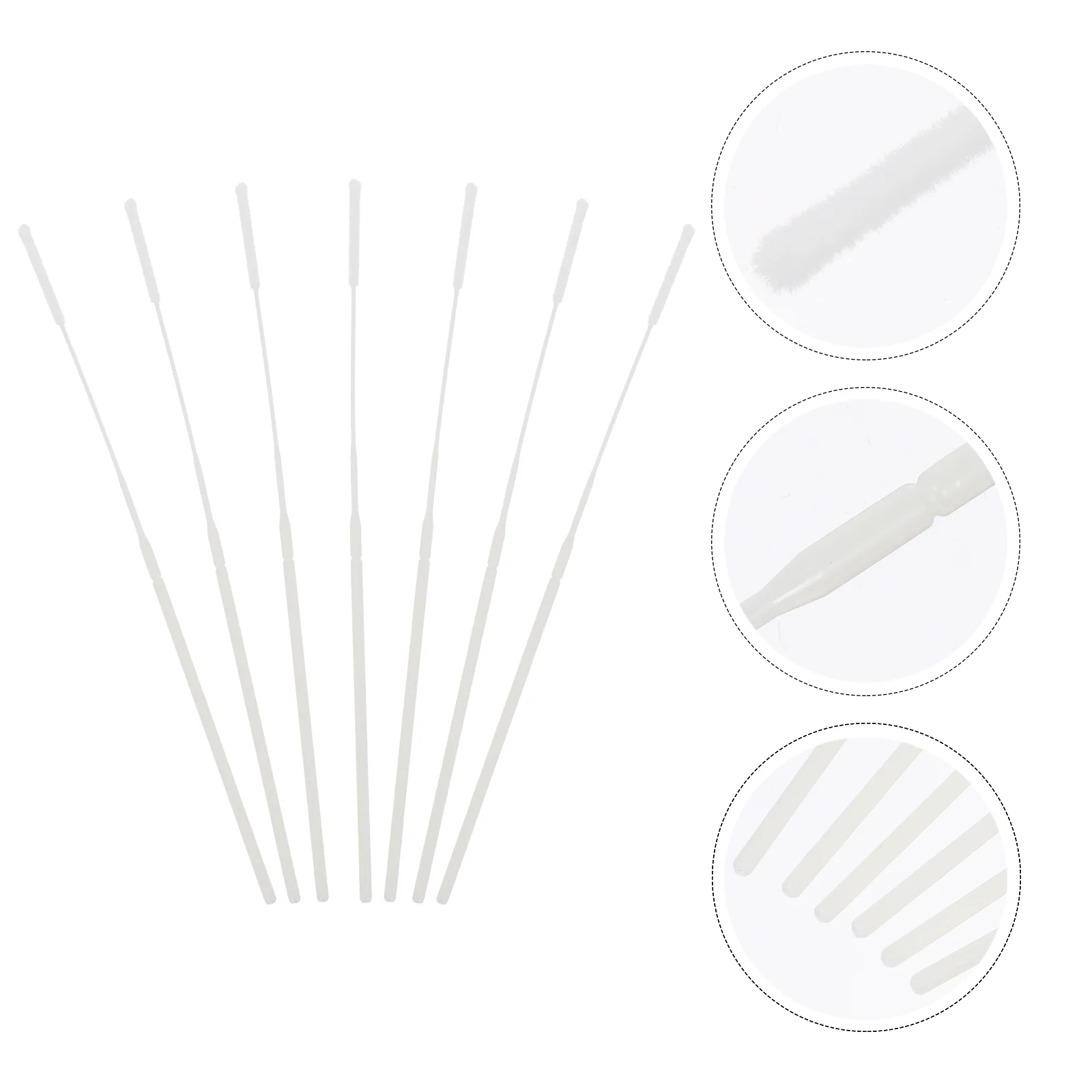 

20Pcs Disposable Specimen Collection Swabs Nasal Swabs Single Use Sampling Stick