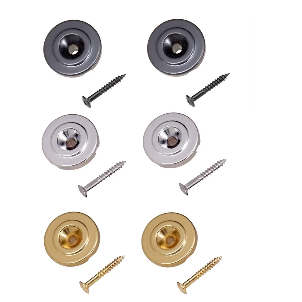 

2Pcs Electric Bass Guitar String Tree Retainers With Screws Electric Bass String Trees Retainers Guide Guide