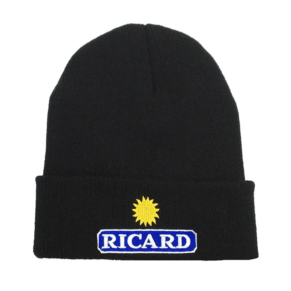 

High Quality Crochet Bonnet Snow Autumn Skullies Cotton Beanies Embroidery Hats Knitted Cap Warm Hats