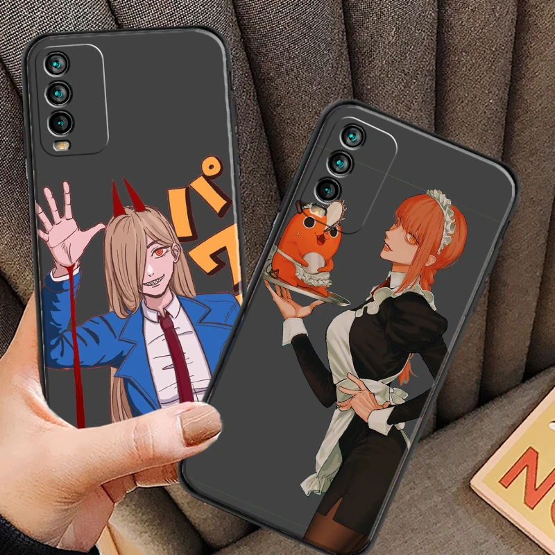 

Chainsaw Man Phone Cases For Xiaomi Redmi 9C 8A 7A 9AT 7 8 2021 7 8 Pro Note 8 9 9T 8T Cases Funda Back Cover Carcasa