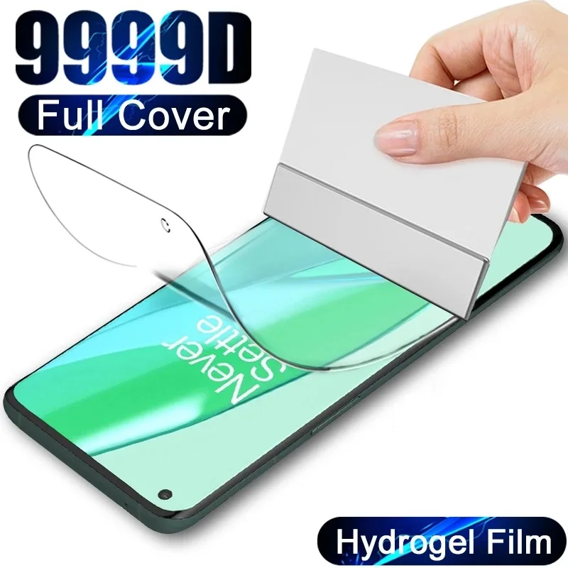 

Hydrogel Film For OnePlus 9 9RT 7T 8T ACE Pro 10R 10T 11R Screen Protector For One Plus Nord 2 2T N200 N10 CE 3 2 Lite 5G Film