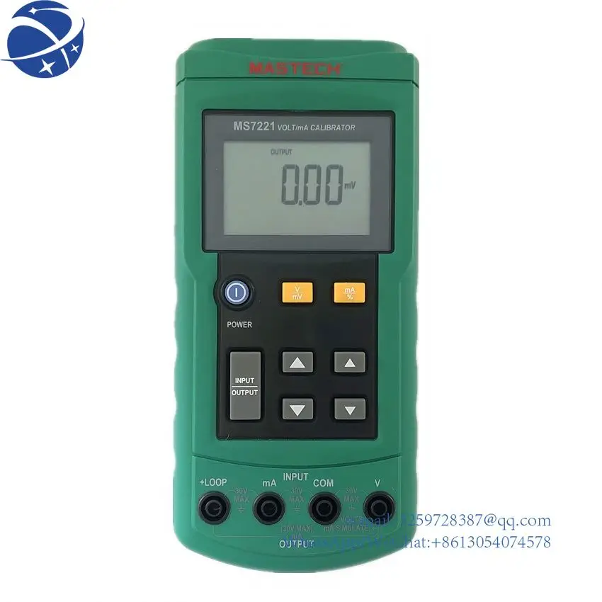 

Mastech MS7221 Volt/mA Source Voltage Current Calibrator Meter Output Step DC 0-10V 0-24mA Tester