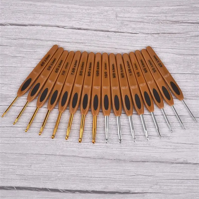 8 шт. вязальные крючки 2 5-6 мм |