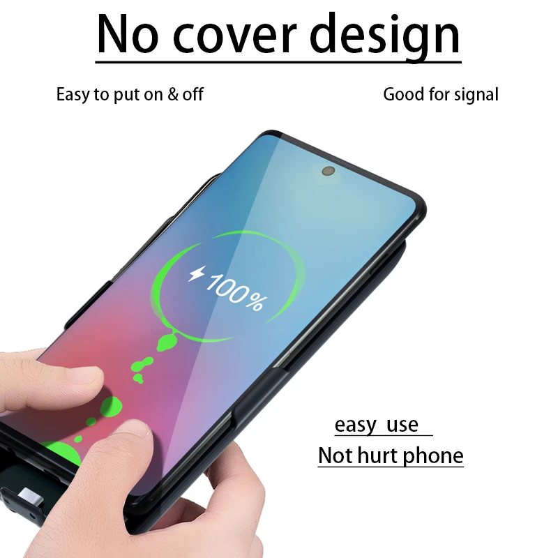 Чехол для внешнего зарядного устройства Samsung Galaxy S8 S9 S10 S20 S21 Plus S10E Note 20 Ultra 9 10 Silm |