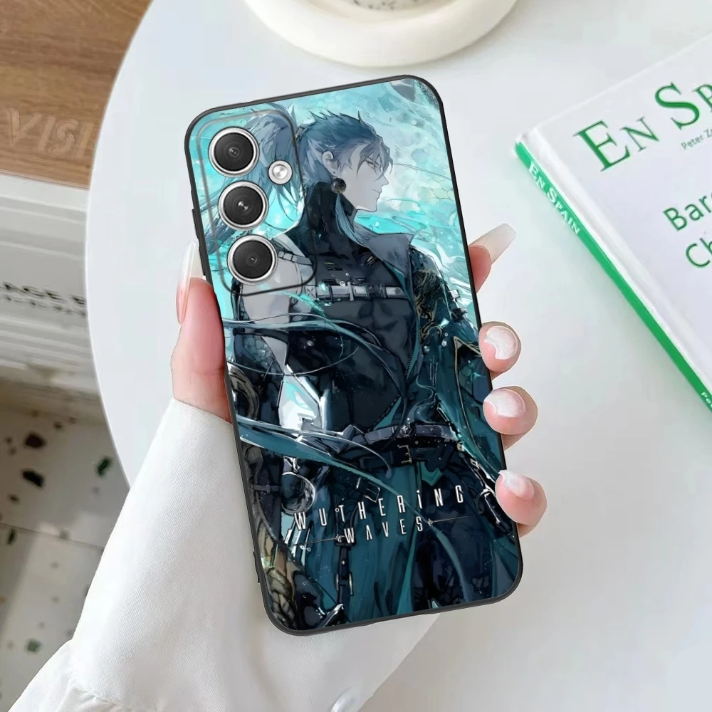 Wuthering волны Jiyan мобильный телефон чехол для Samsung Galaxy S24 S23 S22 S21 S20 S10 S9 Plus FE ультра