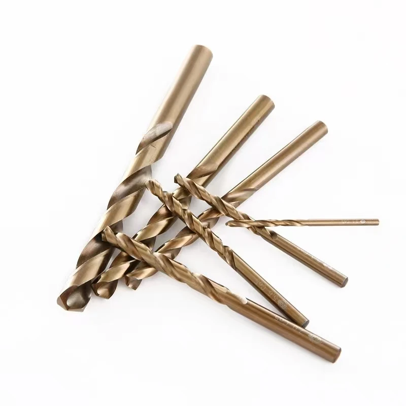 M35 10pcs 1.0mm-8.5mm HSS Hemp Flowers Cobalt Drill Special Stainless Steel Drill Bits (1mm/2mm/3mm/4mm/5mm/6mm/7mm/8mm) images - 6