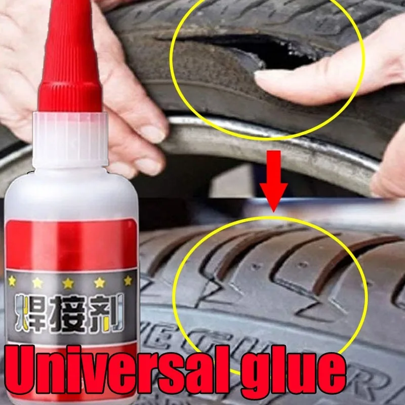 

50g Universal Welding Super Strong Glue Plastic Wood Metal Rubber Tire Repair Quick Dry Glue Waterproof Solder Silicone Sealant