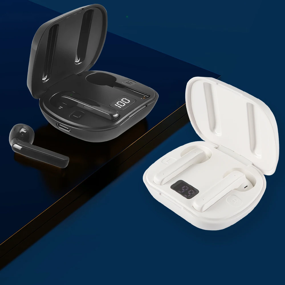 

Fashion Wireless Headset Gaming 5.0 Bluetooth Earphones Sports Music Headphones Stereo Earbud with Charging Box For Smartphones