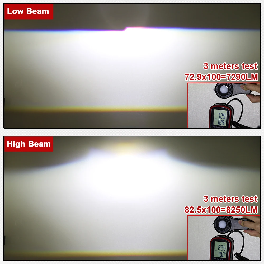 Carlitek H4 Bi-led Projector Lenses For Headlights Tuning For Hella 3R G5 LED Car Lights Retrofit 3.0 inch images - 6