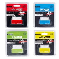 4 colors eco nitro obd2 chip tuning box ecoobd2 save fuel gasoline plug drive performance obd2 reset button