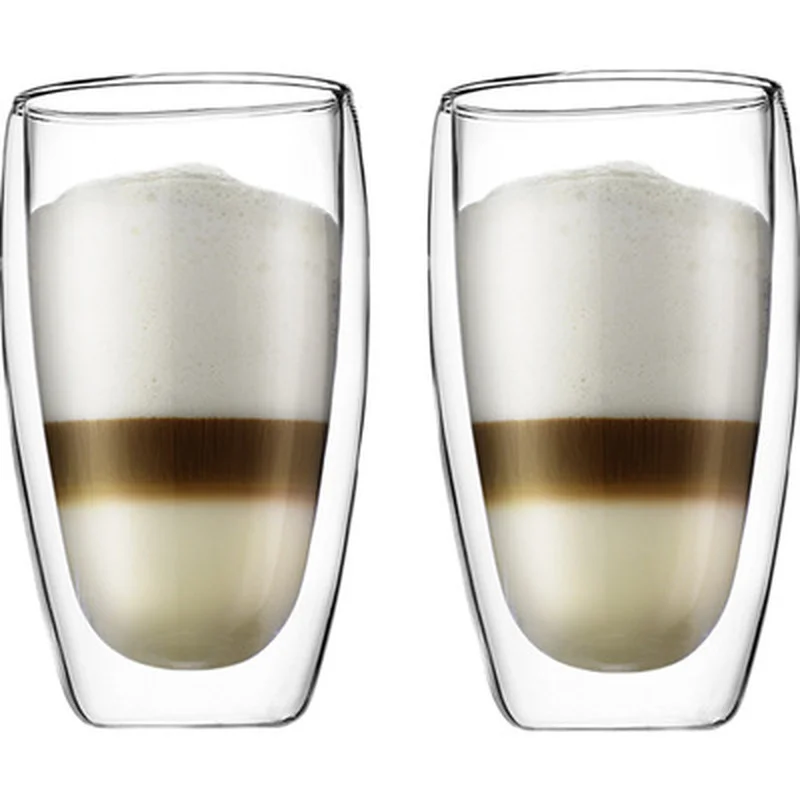 

Double Wall Glass Cup Coffee Cups Glass Tea Transparent Cups Tea Cup Set Glass Coffee Cup Set 1pc/2pc/4pc/6pc