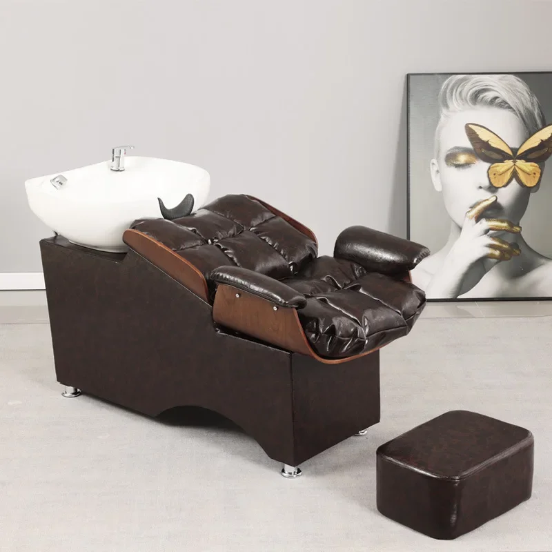 Кресла-кровать Headspa для гостиной Парикмахерская мойка со стулом шампунь