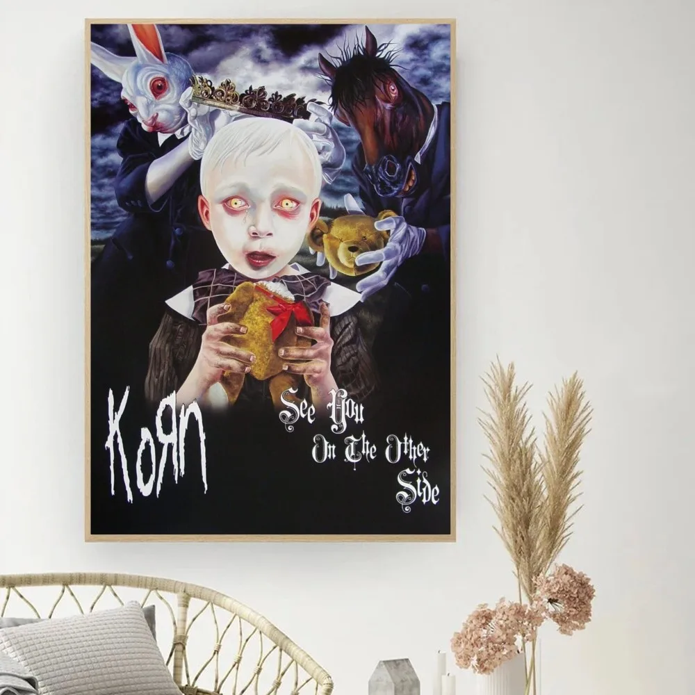 K-korn-рок-группы музыкальный плакат DIY Винтажный Фильм настенная живопись обучение