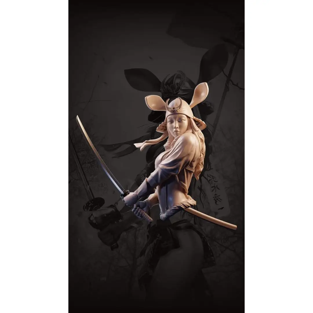 

1/10 Resin Model Bust GK， Unassembled and unpainted kit