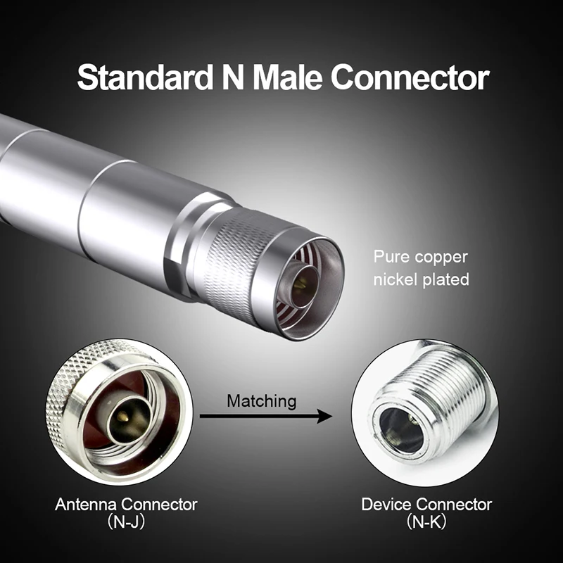 4G Outdoor Antenna Wifi N Male SMA High Gain Omni Antena Signal Amplifier Gateway Router Antennas for Repeater Base Station AP