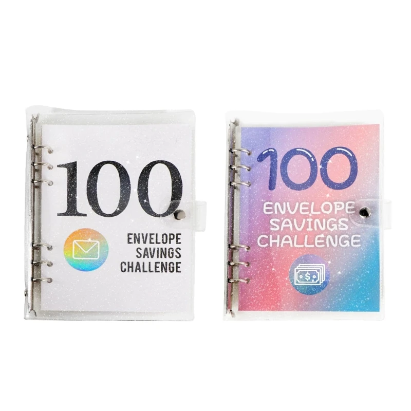 

Budget Binner Planner with Clear Budget Pockets and Stickers Loose-leaf Binder