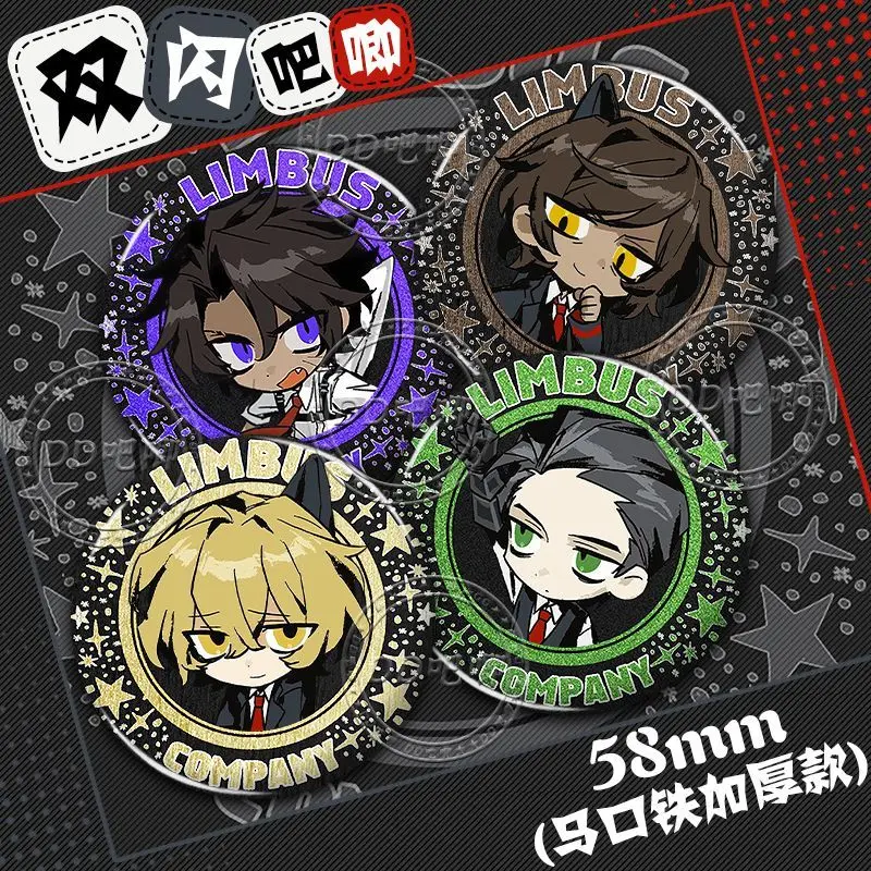 Фигурка куклы игрушки COS Limbus Company Faust Hong Lu Ryoshu Ishmael Don Quixote металлическая табличка детский мультяшный значок подарки (art.: 3920d080e9538) - 3920d080e9538