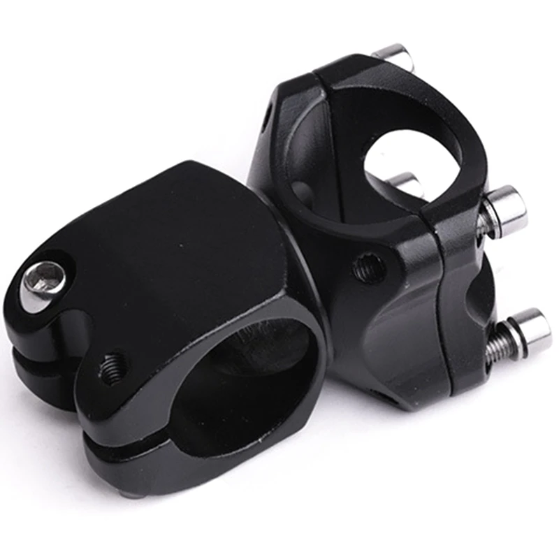 

25.4mm Adjustable Bicycle Stem Bicycle Bike Aluminum Short Handlebar Stem Riser Fixed Bike Bar Stem
