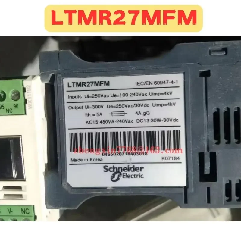 Б/у Защита управления двигателем LTMR27MFM Нормальная функция протестирована