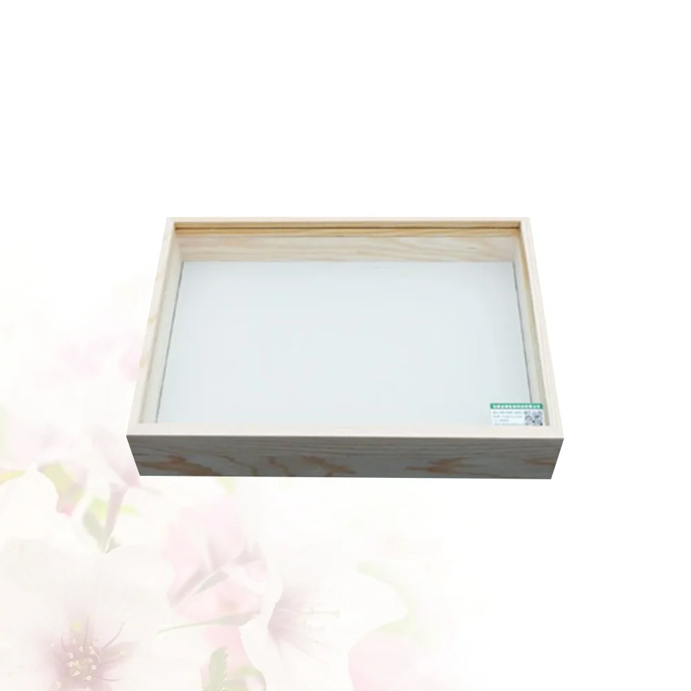

Box Shadow Display Case Specimen Storage Collectionexhibit Wedding Frame Toolbug Wooden Deep Wood Cage Capture Baby Photo