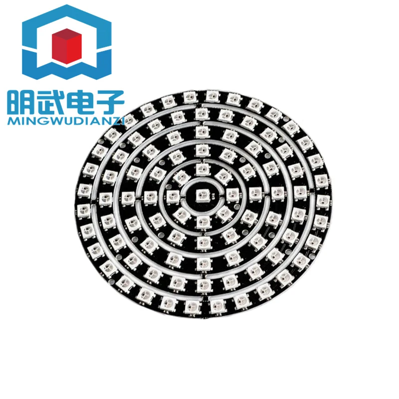 

93-bit WS2812B 5050 RGB LED With built-in full-color Driver Development Board