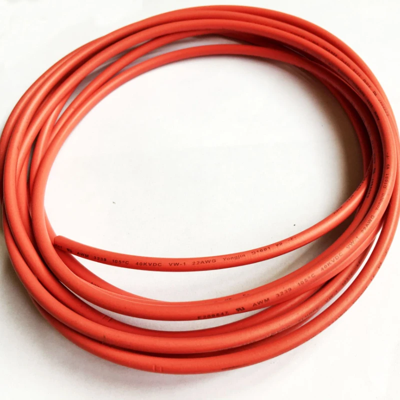 

Silicone High Voltage Line 4kv Odorless Insulation for Laser Power Supply
