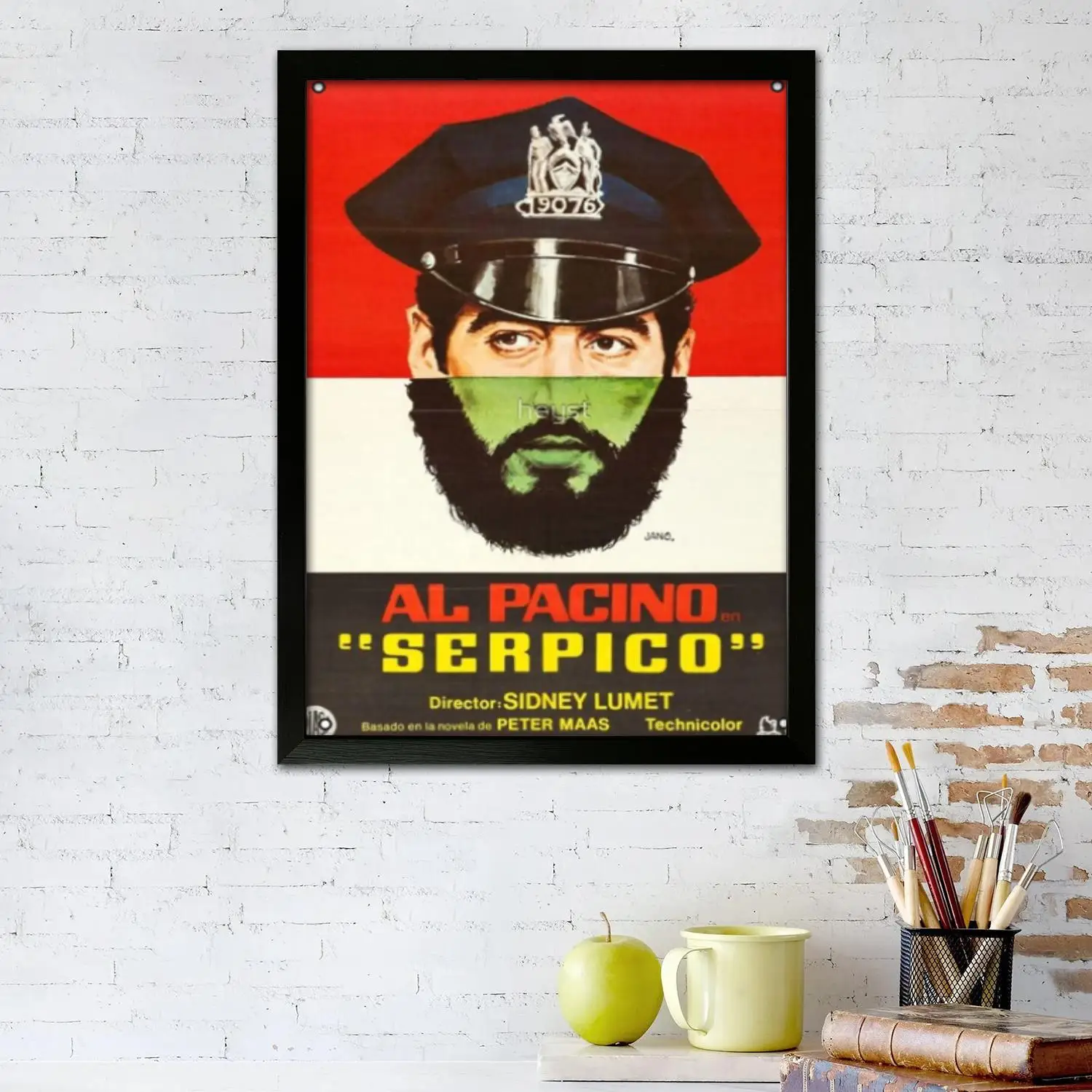 Серпико Печать на холсте Современный