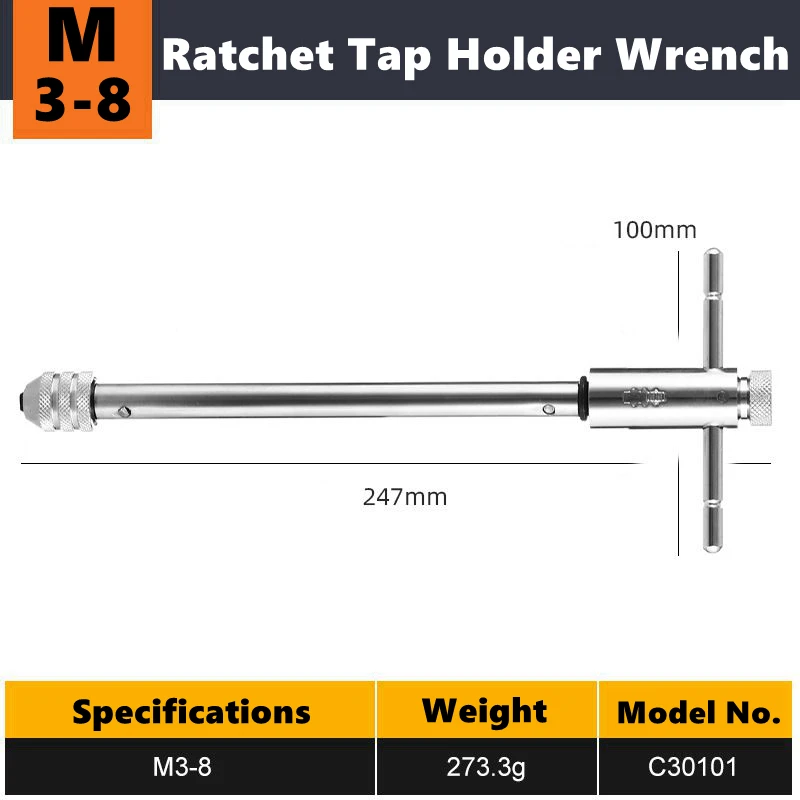 

Держатель для метчика NIUXIANG M3-8 M5-12