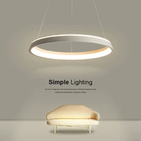 dining room chandelier led creative thin living room lamp simple modern living room bedroom study lamp ring balcony aisle lamps