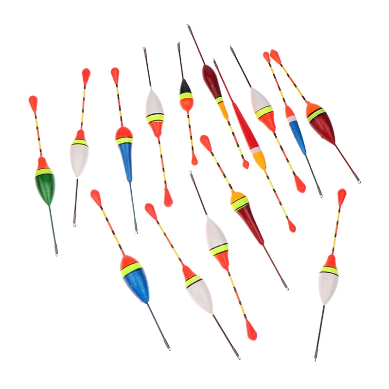 1/5/10 шт. набор рекламных поплавков для рыбалки разные размеры цвет пенопластовый