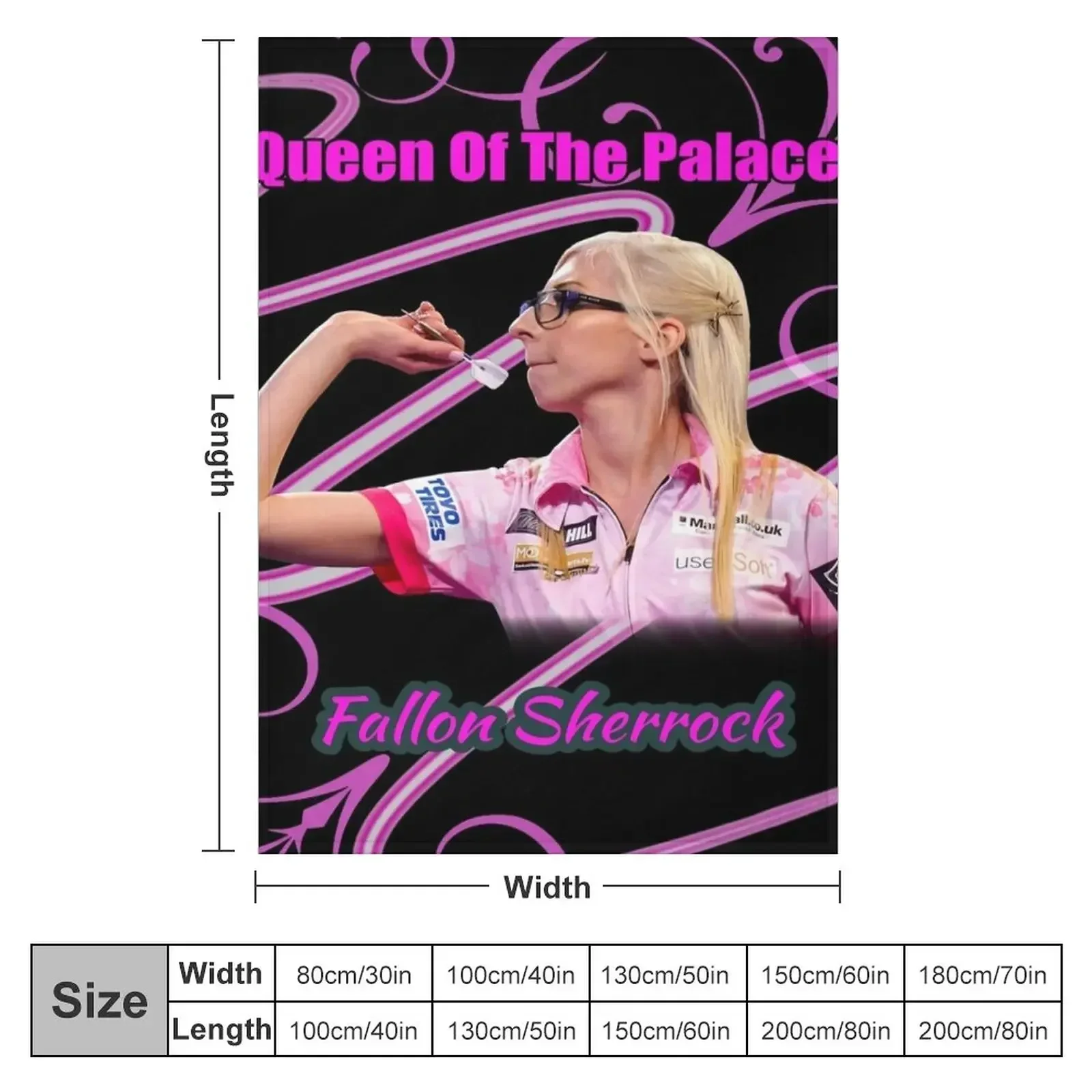 Одеяло Fallon Sherrock Queen Of The Palace модные одеяла и пледы