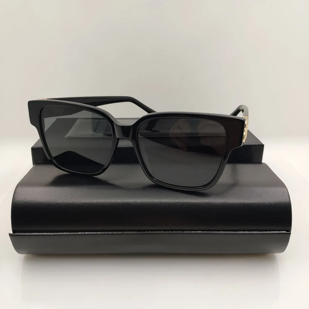 

2022 New Sale Black Square Brand Sunglasses For Women Men Weird Women Men Fashion Sunglasses Trending Hot Products Sun Glasses