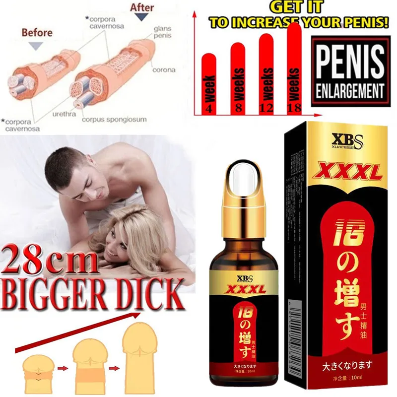 Three Scouts Penis Thickening Growth Enlarge Massage Enlargement Oils Man Big Dick Enlargment Liquid Cock Erection Enhance Men H
