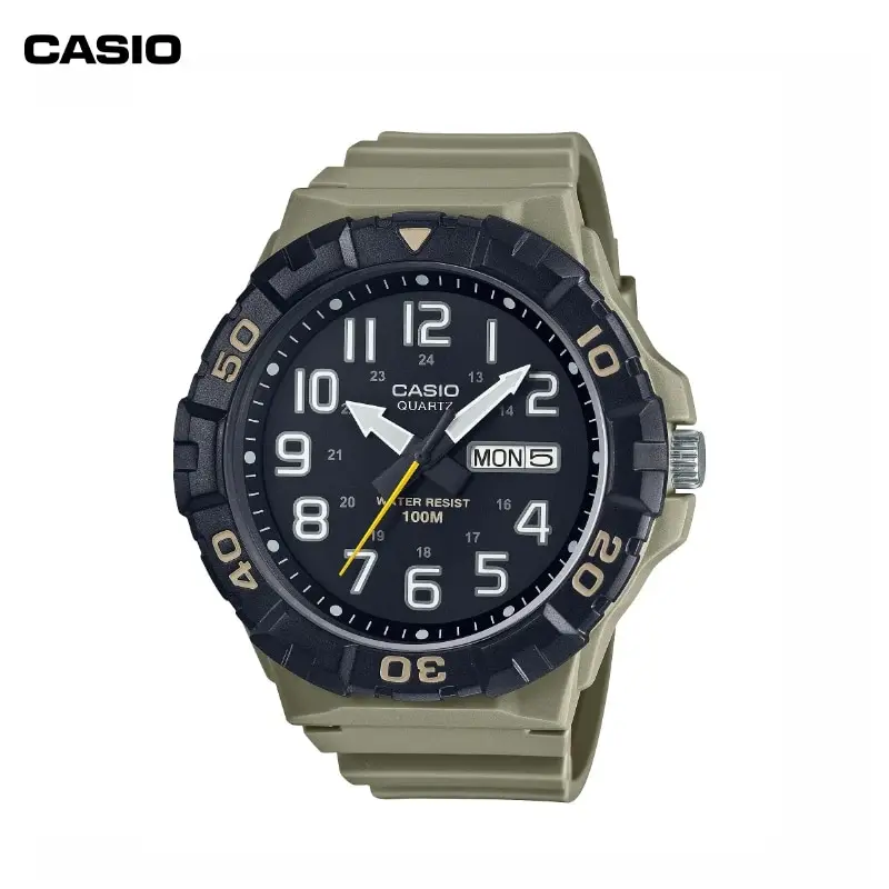 Мужские спортивные часы Casio MRW-200H/210H водонепроницаемые кварцевые из смолы с