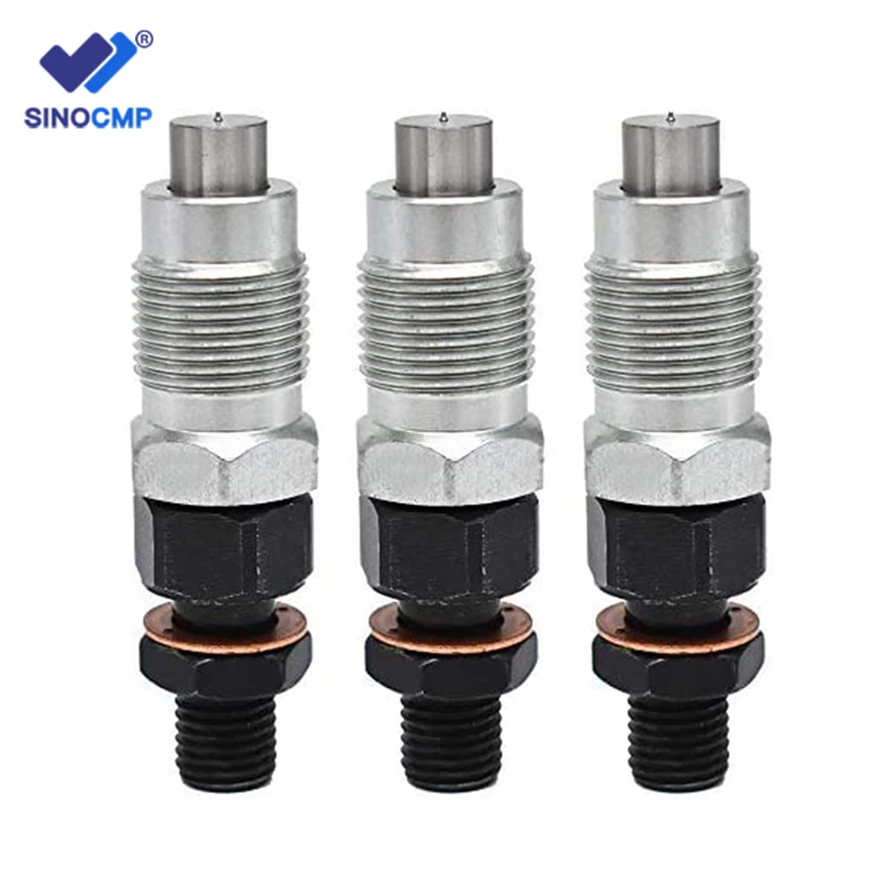 

3pcs Fuel Injector 16082-53900 16082-53903 16082-53001 For Kubota ​KX91-3,KX91-3S,KX91-3S2,U35,U35-S2 D1403 D1503 D1703 V2203 ​