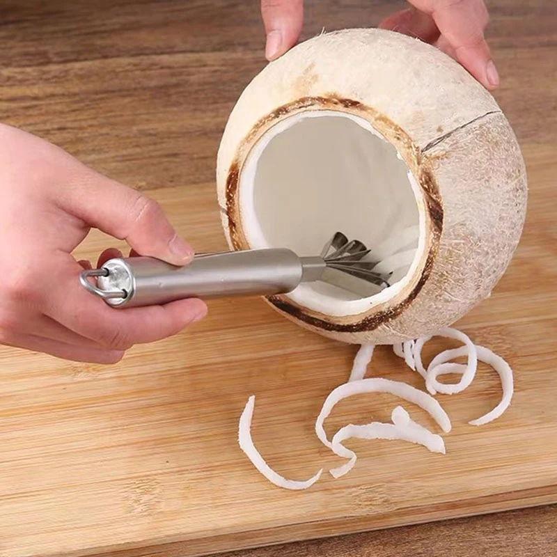 Рубанок для очистки кокосовых семян из нержавеющей стали