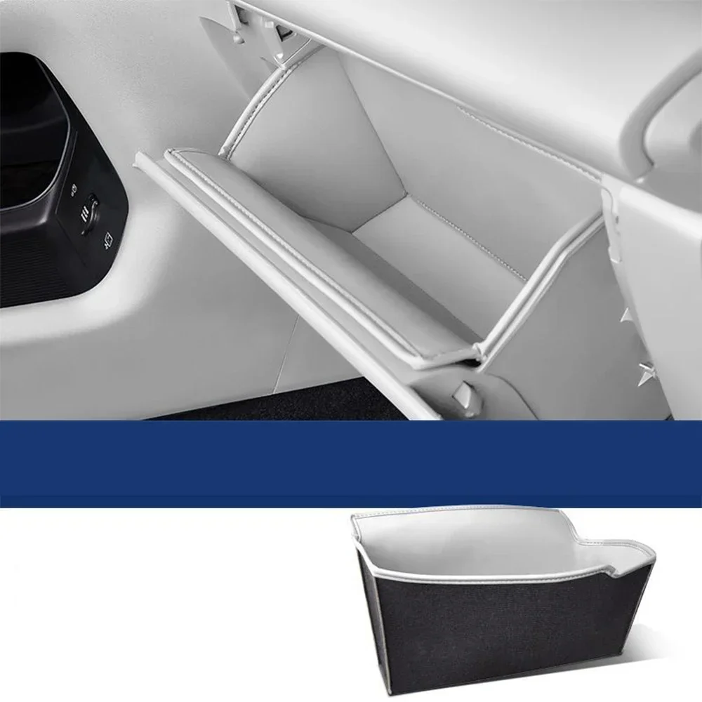 

Для Geely EX5 Galaxy E5 2024 2025 Автомобильный второй пилот, ящик для хранения, защитный карман из искусственной кожи, антигрязный лоток, декор интерьера