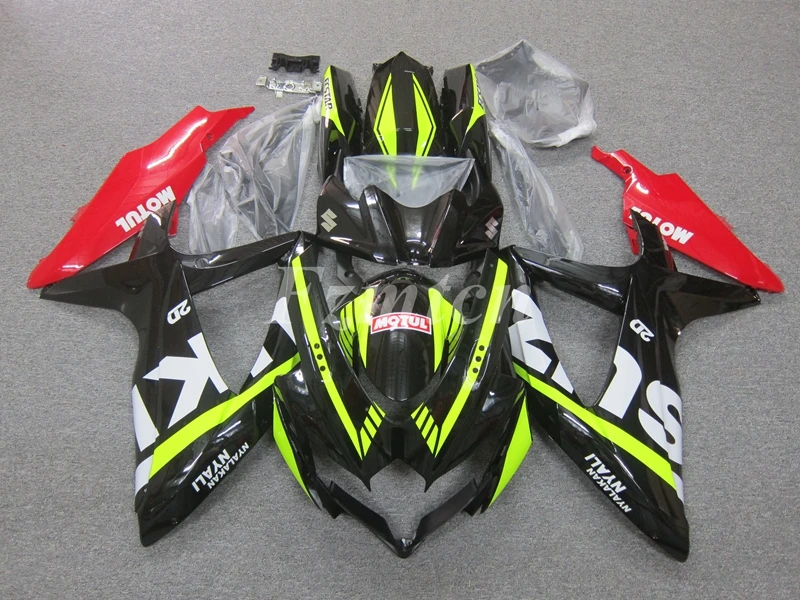 

Литьевая пресс-форма, новый комплект обтекателей ABS для Suzuki GSX-R 600 750 K8 2008 2009 2010 08 09 10, комплект кузова