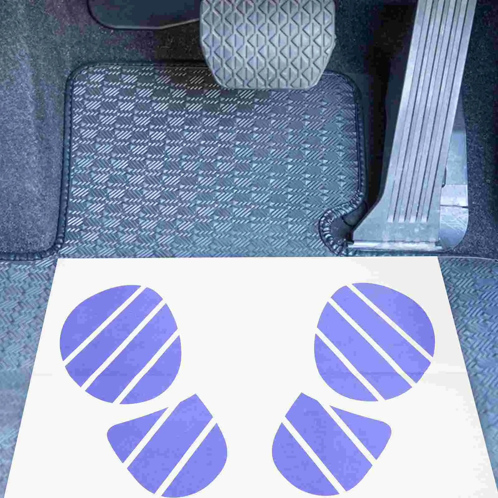 100 шт. автомобильные коврики для ног одноразовые бумажные подушечки автозащитные