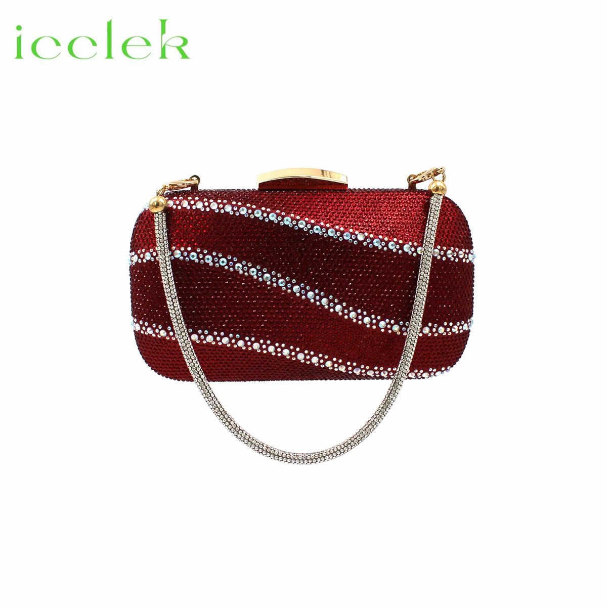 Винный Цвет украшение с кристаллами стиль круглые каблуки женские сандалии