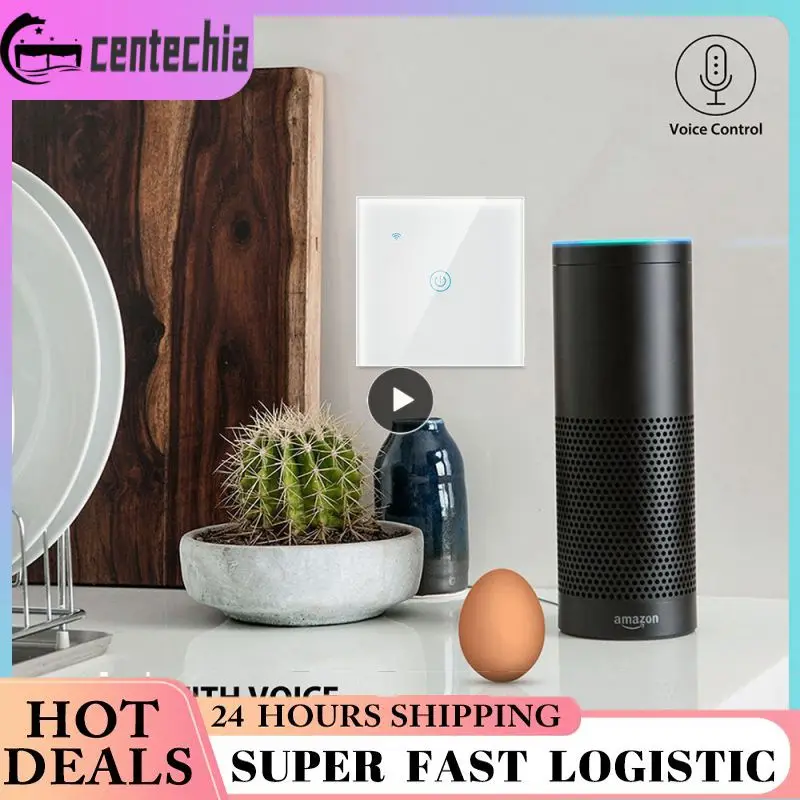 

Smart Life Smart Switch Neutral Line Required Light Touch Switch Zigbee Touch Switch Tuya With Alice Alexa Google Home Timing
