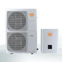 Macedonia Ukraine Estonia best selling evi heat pump dc inverter air to water heat pump split system heating cooling