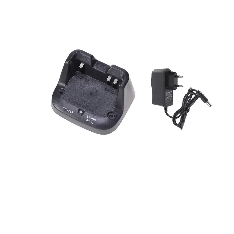 BC-193 Li-ion Battery Fast Dock Charger Wakie Talkie US EU for ICOM BP-265 BP263 Radio IC-V80 V80E T70A T70E F4002 F3001