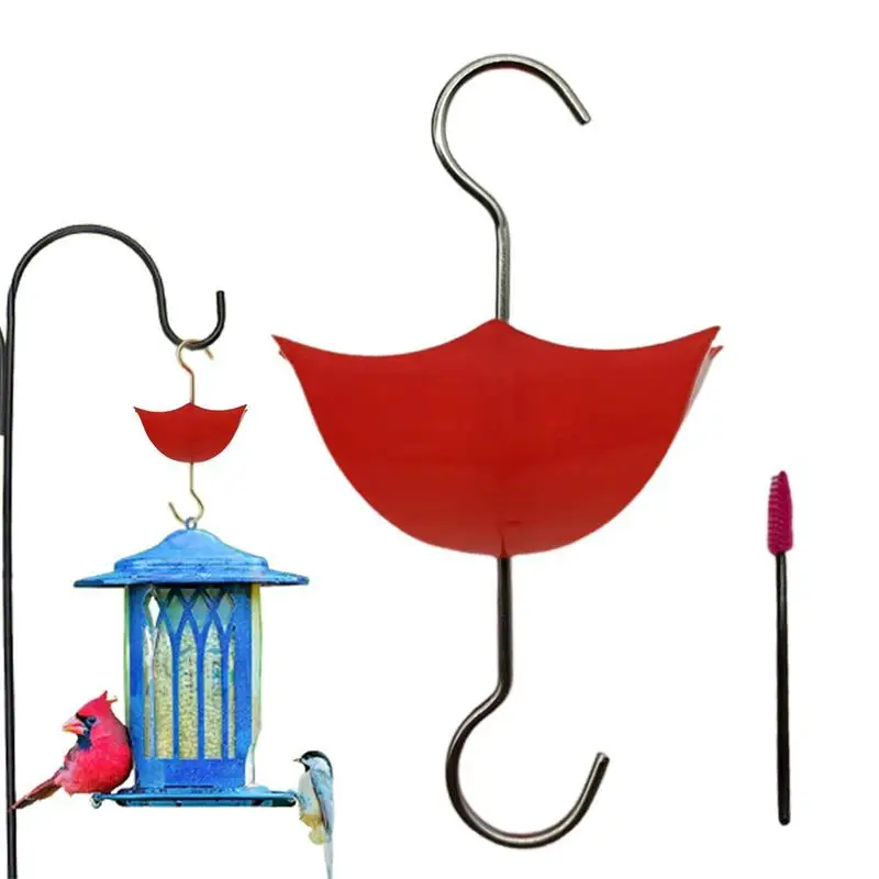 

Муравьиная Кормушка Для колибри в форме цветка, муравьиная защита, герметичный крючок для кормушек для дикой природы и животных