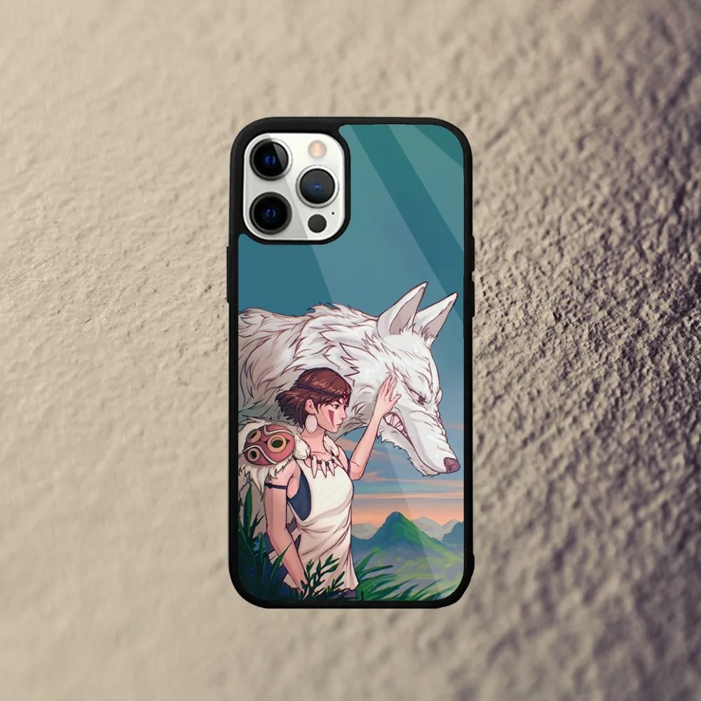 Чехол для телефона M-Mononoke Anime H-Hime iPhone 16 15 14 13 12 11 Plus Pro Max Mini Magsafe с магнитной