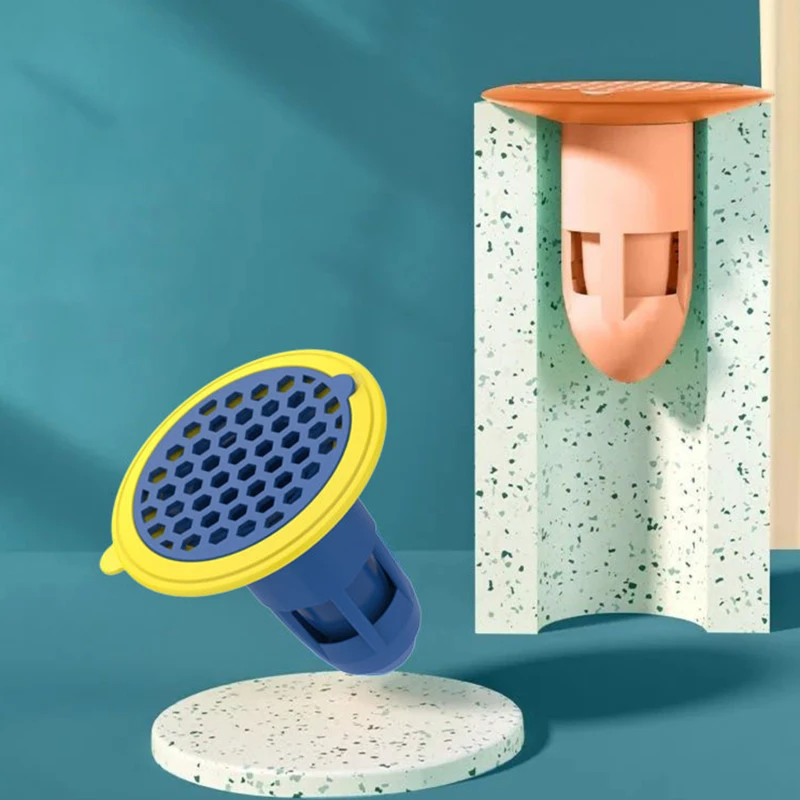 

Deodorant Floor Drain Core Silicone Shower Drain Stopper Insectproof Anti-odor Hair Trap Plug Trap Kitchen Bathroom Toilet Sewer