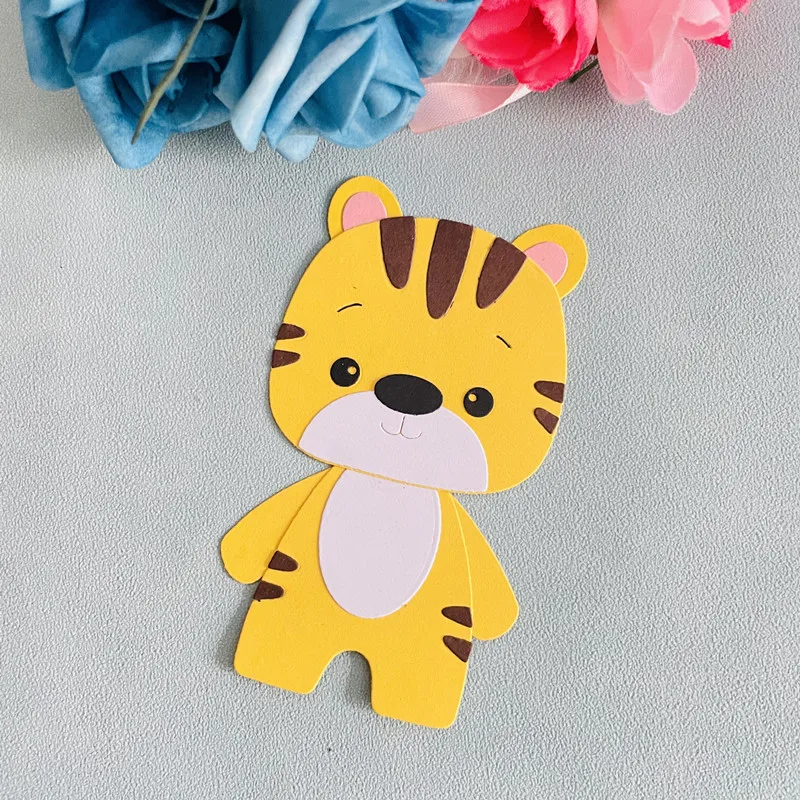 Металлические штампы для скрапбукинга &quotТигр&quot