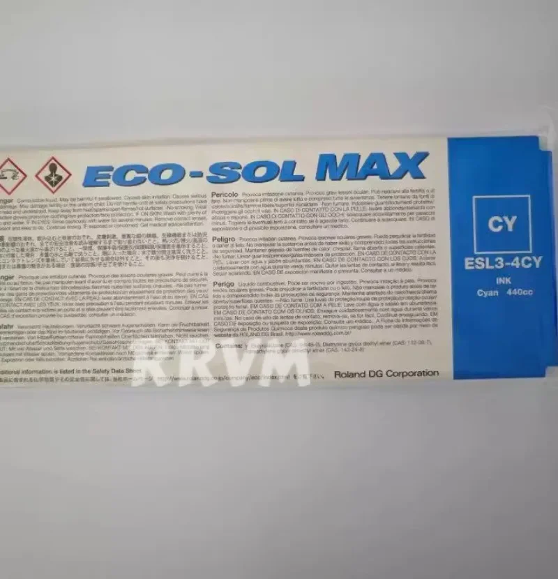 1 шт. новинка оригинальный чернильный картридж Roland ECO-SOL MAX ESL3-CY ESL3-MG ESL3- LC ESL3-YE 440ML