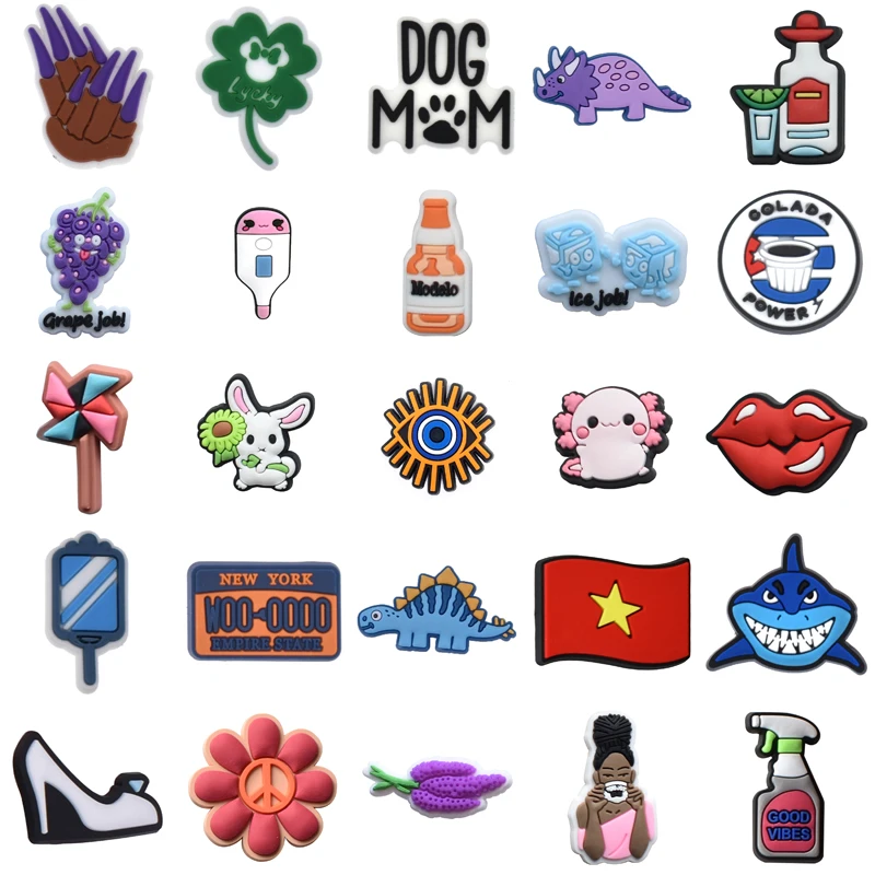 

Boy Shoes Accessories Wholesale Bulk Shoe Charms Women Charm Girl Gifts Decorations for Crocs Packs Kids Men Set Jeans Para Pins