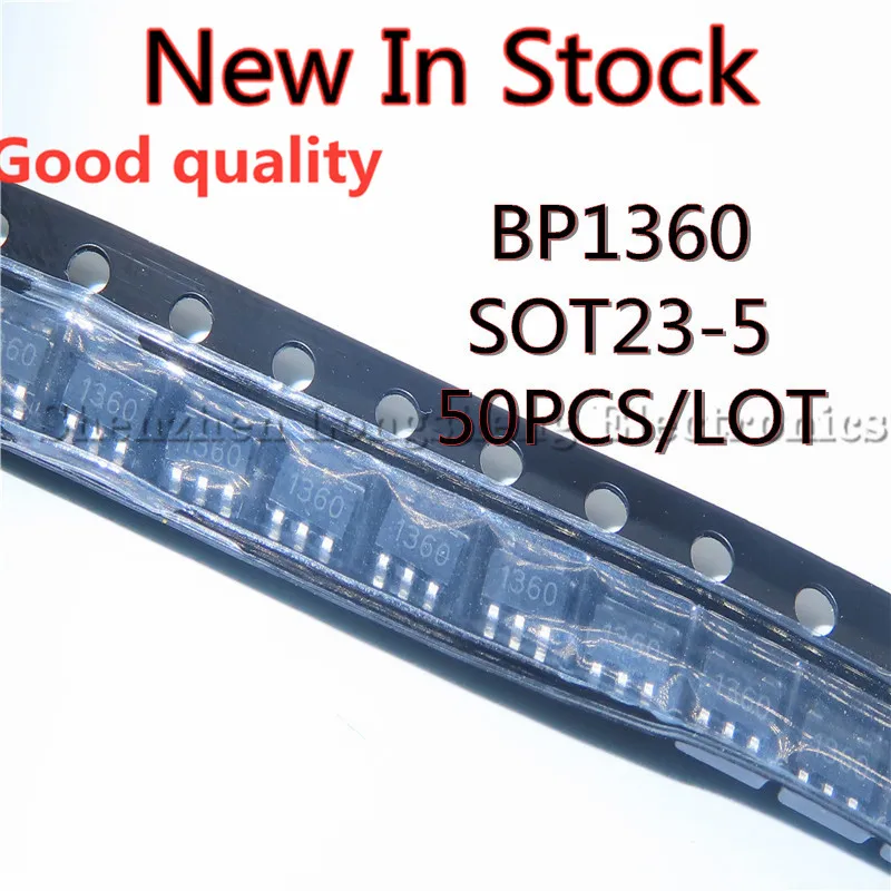 

50PCS/LOT BP1360 1360 SOT23-5 SMD 30V/500mA high dimming ratio LED constant current driver chip New In Stock